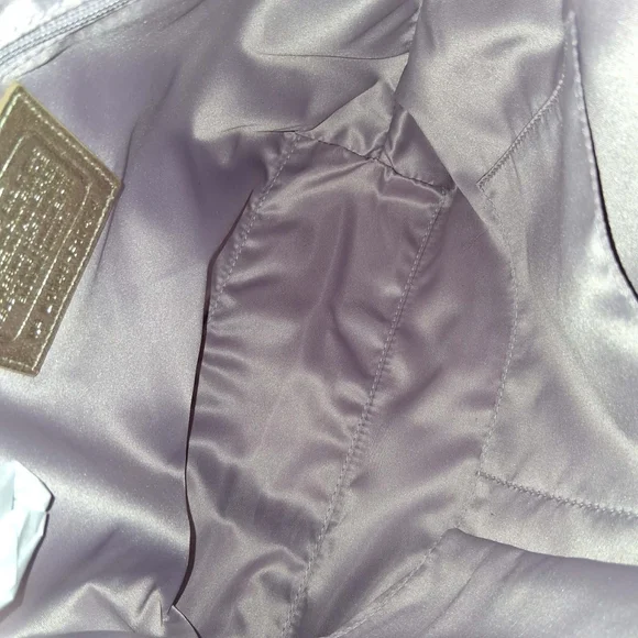 Coach F17474 Signature Multicolor Tartan Tote Shoulder Handbag - Picture 10 of 10